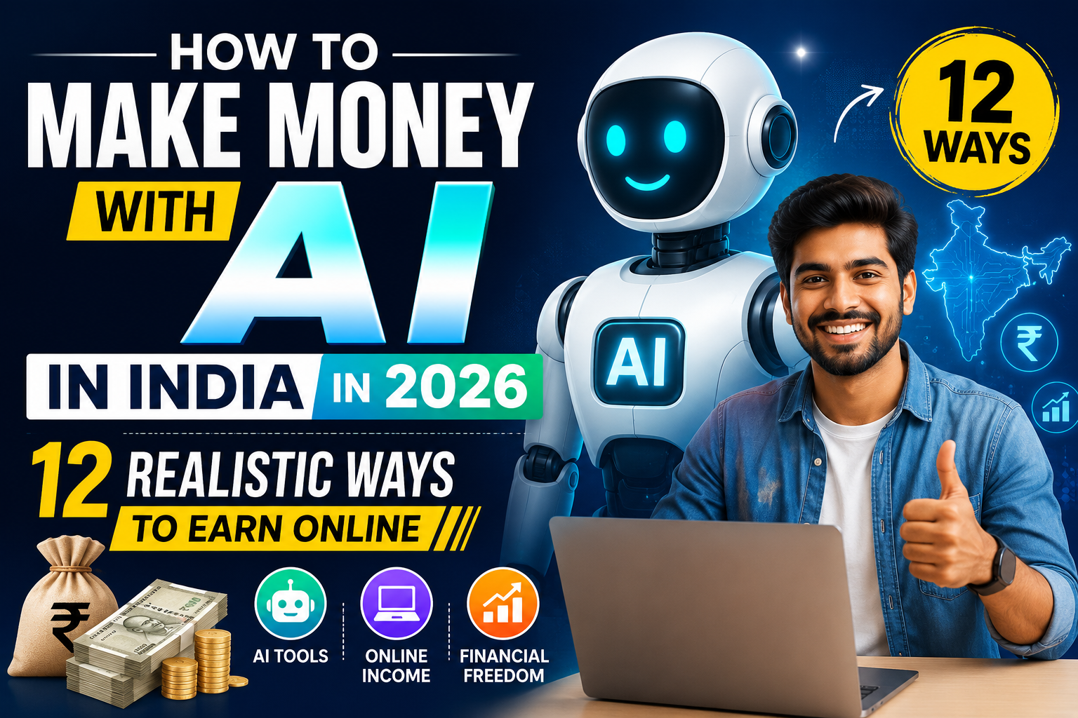make money with AI in India