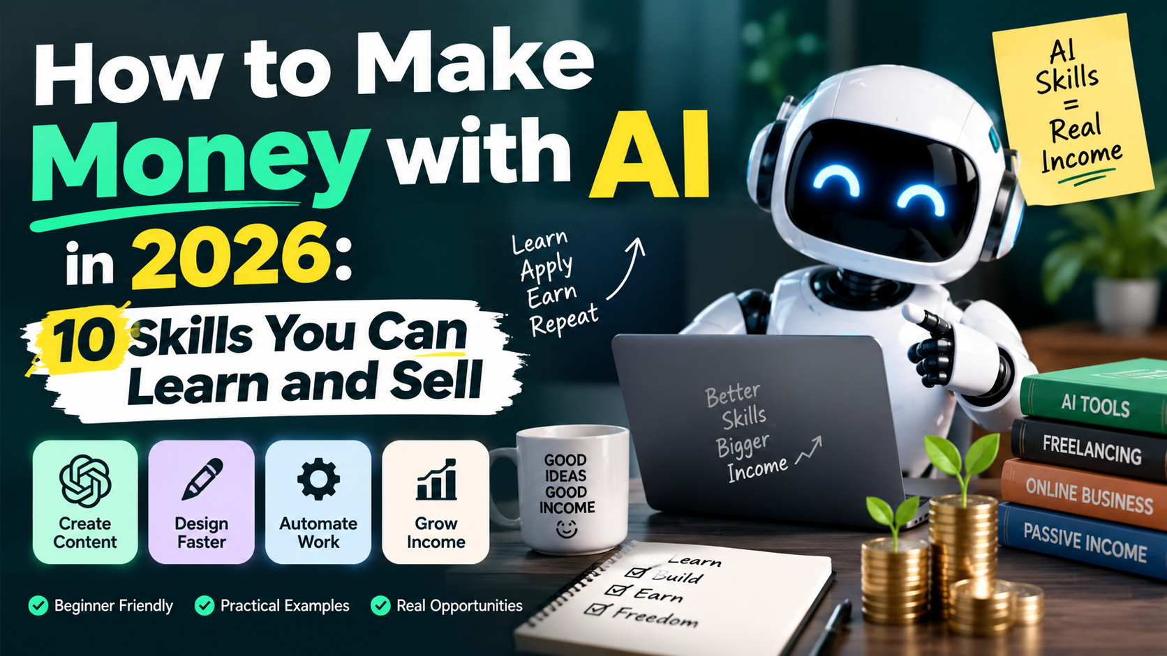 how to make money with AI