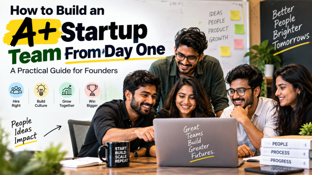 How to Build an A+ Startup Team From Day One: A Practical Guide for Founders